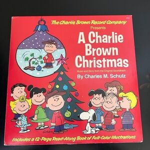A Charlie Brown Christmas Story Book-1977-Vintage